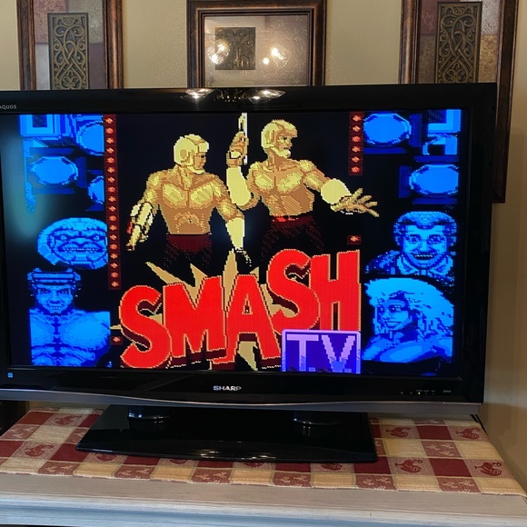 Smash TV Nintendo NES Original Authentic Game Cartridge Only Tested and Works - Picture 3 of 5